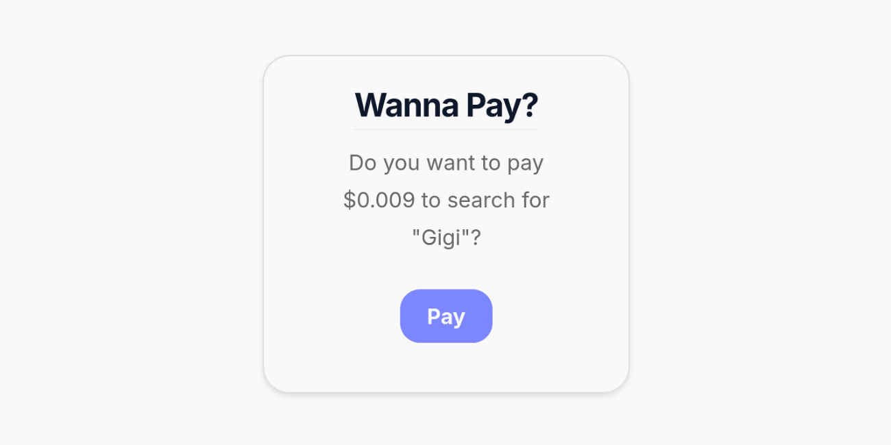 Wanna Pay?
